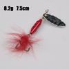 Señuelo Depredador Tiburón Spinnerbait Metálico Cuchilla de Hierro Señuelo Falso Compuesto Venta al por Mayor Equipo de Pesca Accesorios para Señuelos/Spinnerbait de Spinning