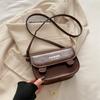 Bolso Pequeño de Moda Simple para Mujer Bolso Nuevo de Otoño e Invierno para Mujer Bolso Cuadrado Pequeño de Oficina Bolso Cruzado de Oficina Bolso de Hombro Textivo