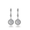 Pendientes Populares de Estilo Chino de Xiaohongshu, Accesorios para Orejas de Lujo Ligero y de Gama Alta, Adecuados para Ventas en Vivo de Comercio Exterior, Exagerados al por Mayor E495