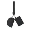 Bolsa de Muñeca Estilo Lulu Transfronteriza Personalizada Portátil Transfronteriza Portatarjetas Lulu Tarjeta Bancaria Mini Billetera para Monedas Bolsa de Almacenamiento