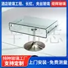 Estante de Almacenamiento para Mesa de Centro, Gabinete de Cristal Templado, Mesa de Cristal Templado para Planchar, Divisor de Cristal Blanco, Personalización del Fabricante de Cristal Templado