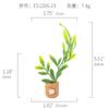 Amazon Planta Artificial Suculenta Imán de Corcho Imán de Refrigerador Decoración del Hogar Estilo Pastoral Suculenta Creativa Atracción Magnética