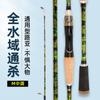 Vara de pesca Luya de carbono AliExpress em estoque atacado M média cabo reto ajustável Rio e Lago telescópica tiro longo vara de pesca