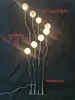 Novos adereços de casamento borboleta de ferro pássaro guia de estrada salão de casamento decoração de palco T layout de lâmpada de chão luminosa