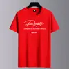 Camiseta de manga corta de color liso para hombre, verano, fina, holgada, de media manga, moderna, cuello redondo, camiseta interior, top casual versátil