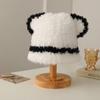 Gorra de Visera Cálida para Mujer de Invierno con Protección para los Oídos, Gorra de Béisbol Gruesa a Prueba de Viento, Gorro de Punto Versátil para Exteriores que Hace que la Cara Parezca Más Pequeña