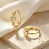 Anillo de Nariz de Plata de Ley S925 con Forma de Estrella y Circonita para Mujer, Estilo Europeo y Americano, Joyería para Nariz sin Perforación, Ear Cuff, Venta al por Mayor en Stock