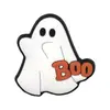 Abóbora de Halloween Fantasma Desenho Animado Charms para Sapato Decoração de Sapato de Jardim Acessórios de PVC Pingente