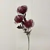 Materiales Florales Rojos Colección de Flores Artificiales Colección de Bodas Rosa Hortensia Materiales Florales Táctiles Flores Lineales Arco Fondo de Piso