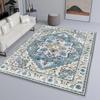 Alfombra de Terciopelo Cristal Transfronteriza Alfombra Persa Resistente a la Suciedad Antideslizante Alfombra Completa para el Hogar Dormitorio Sala de Estar Sofá Mesa de Centro