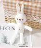 Colgante de Peluche de Animal Chirriante Muñeco de Dibujos Animados Juguete de Peluche Colgante Pequeño Llavero Colgante para Mochila Escolar