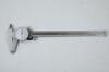 Calibrador de acero inoxidable de doble aguja con vernier de cuadrante métrico pulgada 0-150-200-300mm 0.01in mayoreo