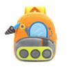 Mochila Escolar Infantil Menino Mochila Veículo de Engenharia Brinquedo Jardim de Infância Bolsa de Carro Fofa Mochila Macia e Leve