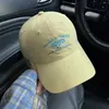Esquema de Color Dopamina Bordado de Letras de Moda Estilo Coreano Dulce y a la Moda Secado Rápido Protección Solar Gorra de Béisbol para Estudiantes Jóvenes Mujeres