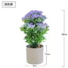 Flores Artificiais Transfronteiriças Flores Plásticas Milanesas Flores de Frutas Pequenas da Sorte Vasos de Flores Plantas Verdes Artificiais Plantas Aquáticas Bonsai de Flores Milanesas