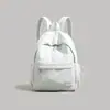 Mochila Sencilla de Color Sólido para Mujer Modelo Nuevo 2026 Mochila Escolar Ligera de Gran Capacidad para Estudiantes de Secundaria y Preparatoria Mochila para Viajes Cortos