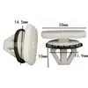 Adequado para Grampos de Para-choque Ford, Grampos de Fixação do Arco da Roda Traseira, Acessórios Automotivos, Grampos Plásticos, Grampos de Fixação Decorativos