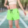 Shorts Esportivos para Homens e Mulheres, Shorts de Corrida Fitness Casal de Secagem Rápida para o Verão, Shorts Casuais de Seda Gelada de Cinco Pontos para Badminton