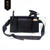Riñonera Impermeable para Camarero de KTV Bolsa de Herramientas Hombres Mujeres Riñonera Negra Bolsa para Walkie-Talkie Tableta Teléfono LOGO