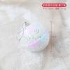 Adornos navideños de limón de Amazon, bola de burbuja blanca, bola de nieve, decoración para árbol de Navidad, colgante al por mayor