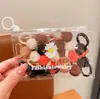 Elásticos de Cabelo de Pelúcia para Bebês, Elásticos de Cabelo de Alta Elasticidade para Meninas, Suaves com o Cabelo, Pequenos Elásticos de Cabelo, Acessórios de Cabelo Infantis de Ano Novo