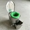Os coletores de resíduos embalados para uso mineral não requerem água nem eletricidade, são resistentes à corrosão e à umidade, e são feitos de aço inoxidável.