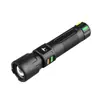 Lanterna LED de Exterior, Luz Forte, Multifuncional, Recarregável por USB, com Display de Potência, para Pesca Noturna, Acampamento, Iluminação de Patrulha