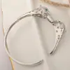 Nueva Moda Leopardo Ojo Verde Hueco Microincrustado Circonita Simple Accesorios para Hombre Pulsera Popular de Internet Suministro