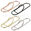 Marcadores de Metal de Nueve Colores, Sujetapapeles Estilo Clip, Portabolígrafos Estilo Clip, Colgadores de Bolígrafos Estilo Clip en Stock