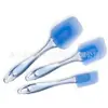 Hai and Tian Peça Única Aço Inoxidável Coberto com Ferro Pequeno Pincel de Churrasco de Silicone Pequeno Grande Pincel de Silicone