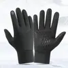 Luvas de Inverno para Homens, Ciclismo ao Ar Livre, Montanhismo e Corrida, Repelentes à Água, Touch-Screen, Antiderrapantes, à Prova de Vento e Luvas Quentes de Veludo