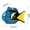 Peixes Cerâmicos Flutuantes Decorações para Aquário Podem Flutuar na Água Peixe Cerâmico Oco Decorações Decorativas Queimados em Alta Temperatura