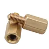 Coluna Hexagonal Simples de Cobre Passagem Única Espaçador de Cobre para Placa Mãe Coluna de Isolamento Coluna de Cobre para Chassi M2M2.5M3M4M5M6