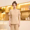 Ropa de Trabajo de Alta Gama para Esteticistas de Salón de Belleza para Mujeres, Manejo de la Piel, Masaje Terapéutico, Uniforme de Técnico de Spa para Centro de Bienestar