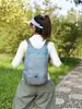 Mochila plegable portátil ultraligera para senderismo al aire libre, mochila de viaje para hombres y mujeres, bolsa de almacenamiento tipo piel, logotipo con impresión personalizada