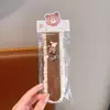 Diadema de pelo floral marrón con velcro para organizar el flequillo y el pelo de la frente, pinza para el pelo de encaje con lazo para niños, accesorio para el pelo