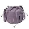 Bolsa Transversal com Cordão Novo Estilo Transfronteiriça para Mulheres, Estilo Coreano Ins Leve Casual Bolsa de Ombro, Bolsa de Mão Respirável Versátil Bolsa de Ombro