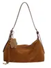 Bolso Retro Mate de Gran Capacidad Transfronterizo para Mujer, Nuevo Estilo Otoño/Invierno 2026, Bolso Tipo Dumpling Versátil de Hombro y Cruzado para Viajar al Trabajo