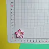 Novo grampo de cabelo flor de cinco pétalas cor material DIY acessórios de flor feitos à mão material de decoração de flor para sapato de celular
