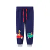 Pantalones Largos de Algodón para Niños Estilo Europeo y Americano, Pantalones de Punto para Niños, Venta al por Mayor