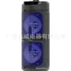 Zqs6209 Danza Cuadrada al Aire Libre Altavoz Dual de 6.5 Pulgadas Doble Altavoz Subwoofer de Alta Potencia Iluminación RGB Altavoz Bluetooth