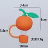 Tapa para Popote Stanley 10mm Diámetro Grande PVC Popote Suave Tapa Muñeco de Dibujos Animados Tapa Antipolvo Mayoreo
