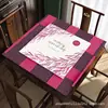Tapete Silencioso Espesso para Mahjong Americano Tapete de Mesa Dedicado para Jogos de Cartas Tapete Guandan Tapete Antiderrapante para Poker Tapete de Mesa para Jogos de Tabuleiro