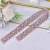 Youlapan S28B Cinto de Cristal para Noiva Acessórios Luxuosos de Strass Corrente de Código Peça de Diamante Dourado Decoração de Cintura Atacado