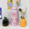 Taza Termo de Gran Capacidad Estilo Nuevo Transfronterizo Dibujos Animados Portátil al Vacío para Niños Estudiantes Deportistas Botella de Agua Taza de Agua Impresa para Exteriores