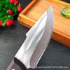 Faca de anel de dedo forjada à mão faca de osso aço inoxidável cozinha corte afiada multi-função faca de corte de carne