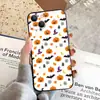 Exclusivo para o comércio exterior: Capa de celular Halloween estilo escuro com morcego e luar, design estampado completo com abóbora e caveira para Apple