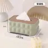 Caja de Pañuelos Estética de Alta Gama para Sala de Estar, Uso de Lujo en el Hogar, Baño, Mesa de Café, Decoración de Mesa de Comedor, Portapañuelos, Caja de Almacenamiento