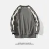Sudadera para Hombre 2024 Otoño Nuevo Lujo Accesible Estilo Coreano Moda Casual Camiseta Base Manga Larga Versátil para Hombre