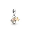 Colgante de animal Huiyue DIY mariquita linda mariposa pájaro abeja cuentas de aleación pulsera de cuentas accesorios en stock